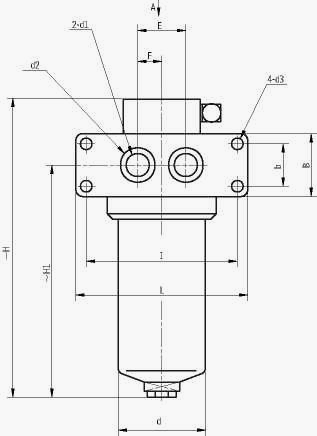 ZU-H、QU-H系列壓力管路過濾器板式連接1